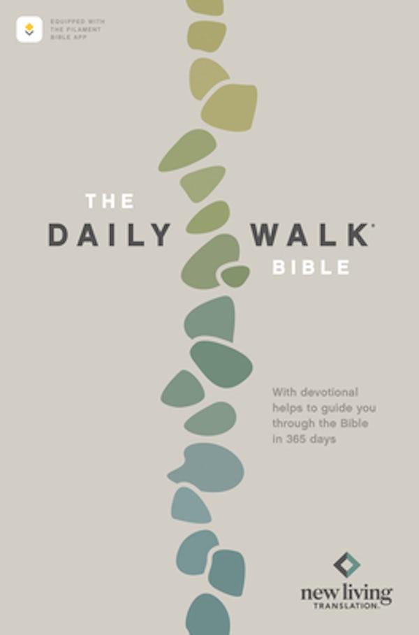 Cover image for The Daily Walk Bible Nlt, Filament Enabled (Softcover), isbn: 9781496483041