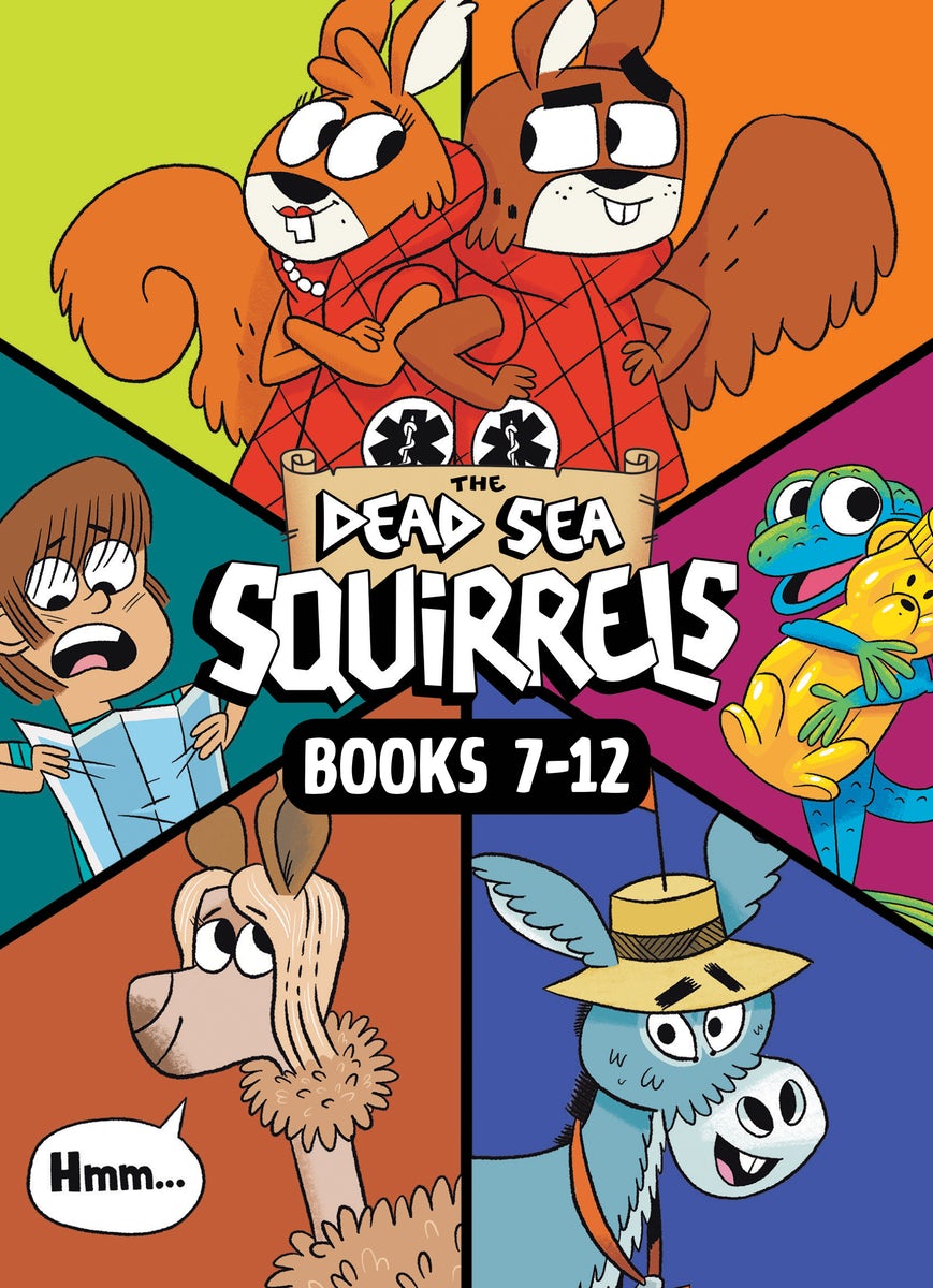 Cover image for The Dead Sea Squirrels Set Books 7-12: Merle of Nazareth / A Dusty Donkey Detour / Jingle Squirrels / Risky River Rescue / A Twisty-Turny Journey / Babbleland Breakout, isbn: 9781496484123