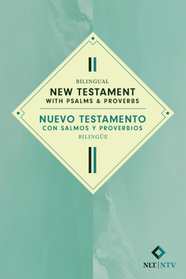 Cover image for Bilingual New Testament with Psalms & Proverbs / Nuevo Testamento Con Salmos Y Proverbios Biling�e Nlt/Ntv (Softcover), isbn: 9781496484406