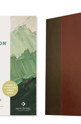 Cover image for NLT Life Application Study Bible, Third Edition, Personal Size (Leatherlike, Brown/Mahogany, Red Letter), isbn: 9781496484727