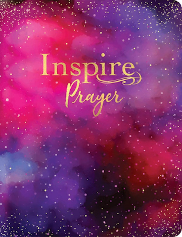 Cover image for Inspire Prayer Bible Giant Print Nlt, Filament Enabled (Leatherlike, Purple), isbn: 9781496487810