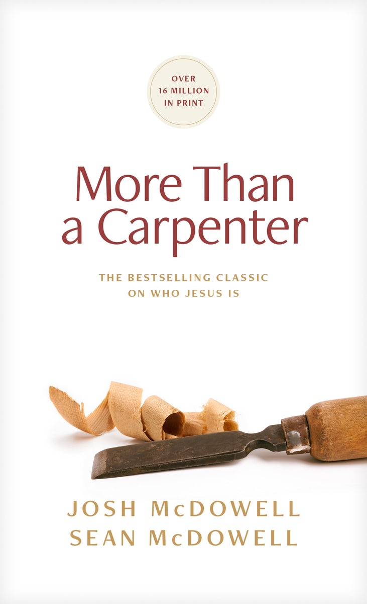 Cover image for More Than a Carpenter, isbn: 9781496488268