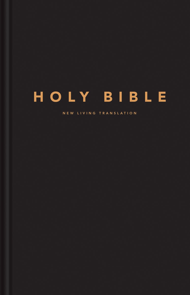Cover image for NLT Large Print Pew Bible (Hardcover, Black), isbn: 9781496489548
