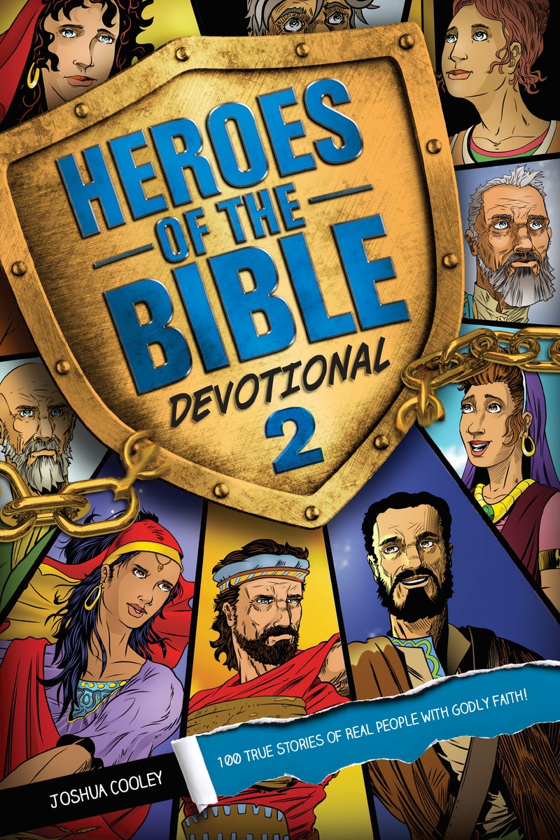 Cover image for Heroes of the Bible Devotional 2, isbn: 9781496490582