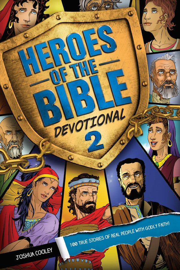 Cover image for Heroes of the Bible Devotional 2, isbn: 9781496490582