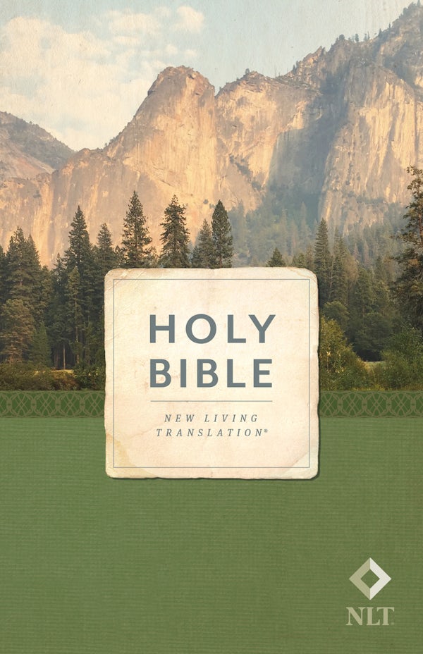 Cover image for Holy Bible, Economy Outreach Edition, NLT (Softcover, Green), isbn: 9781496490810