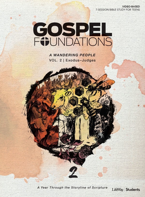 Cover image for Gospel Foundations for Students: Volume 2 - A Wandering People, isbn: 9781535915526