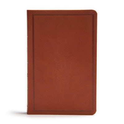 Cover image for CSB Deluxe Gift Bible, Brown Leathertouch, isbn: 9781535925495