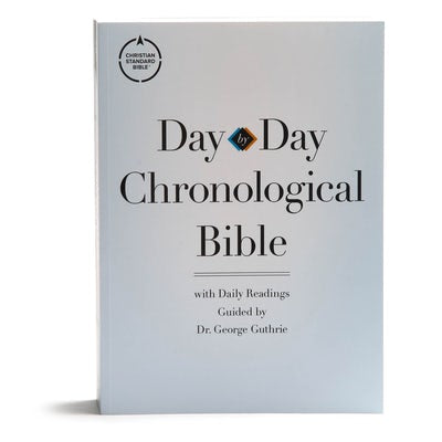 Cover image for CSB Day-By-Day Chronological Bible, Tradepaper, isbn: 9781535925594