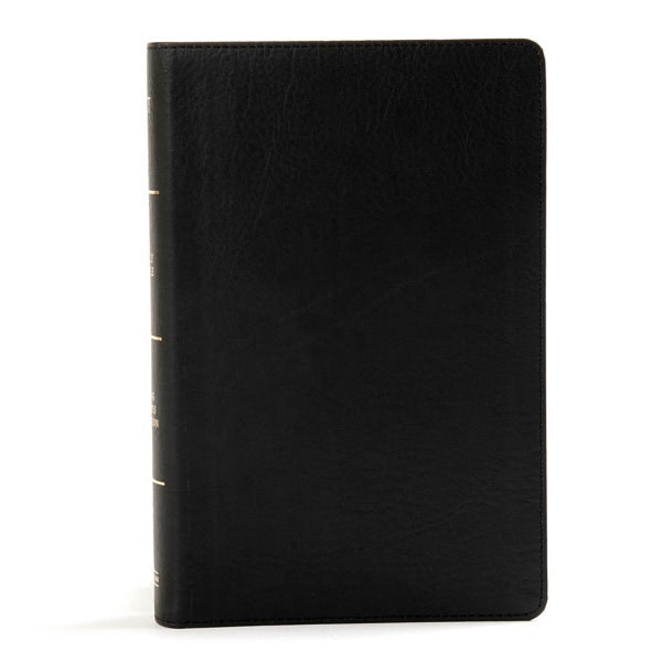 Cover image for KJV Large Print Personal Size Reference Bible, Black Leathertouch, isbn: 9781535935579