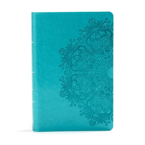 Cover image for KJV Large Print Personal Size Reference Bible, Teal Leathertouch, isbn: 9781535935678