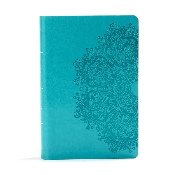 Cover image for KJV Large Print Personal Size Reference Bible, Teal Leathertouch Indexed, isbn: 9781535935685