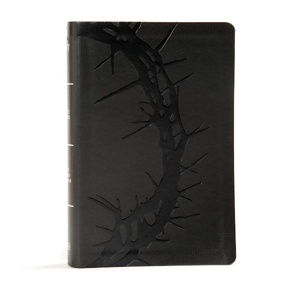 Cover image for KJV Large Print Personal Size Reference Bible, Charcoal Leathertouch, isbn: 9781535935692