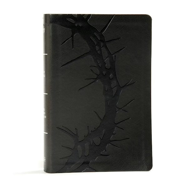 Cover image for KJV Large Print Personal Size Reference Bible, Charcoal Leathertouch Indexed, isbn: 9781535935708