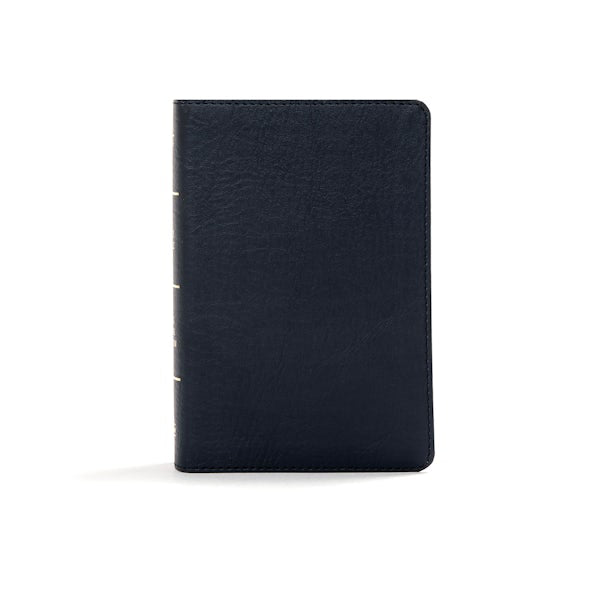 Cover image for KJV Large Print Compact Reference Bible, Black Leathertouch, isbn: 9781535935715