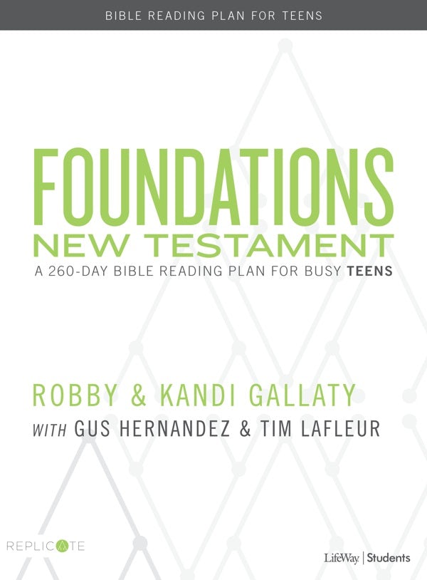 Cover image for Foundations: New Testament - Teen Devotional, isbn: 9781535938105