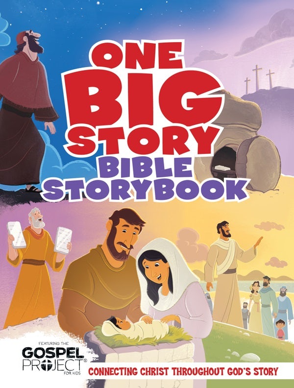 Cover image for One Big Story Bible Storybook, Hardcover, isbn: 9781535948036