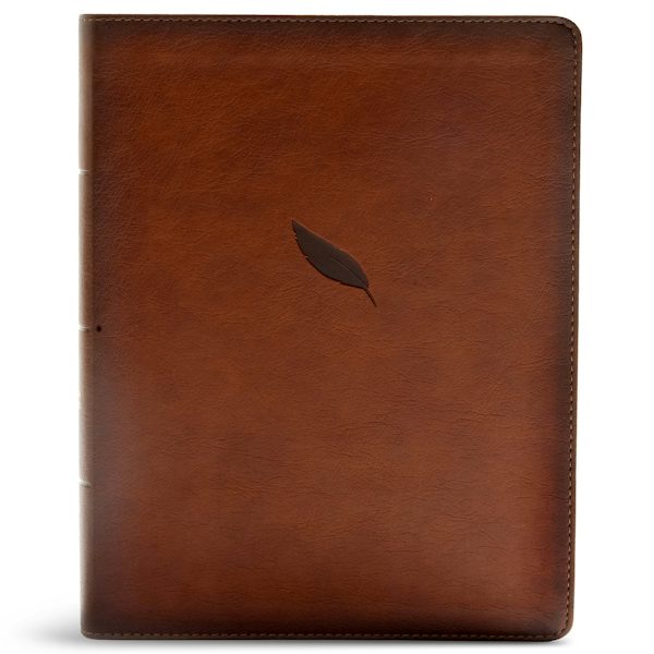 Cover image for CSB Legacy Notetaking Bible, Tan Leathertouch, isbn: 9781535948692