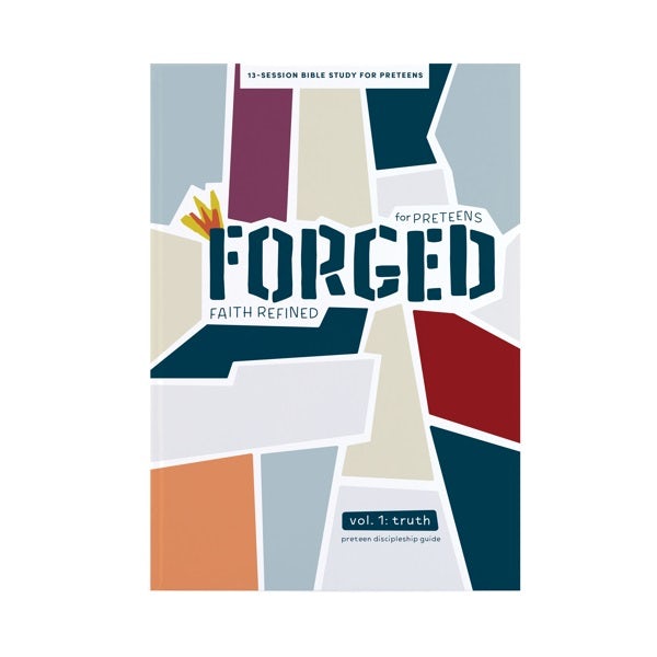Cover image for Forged: Faith Refined - Preteen Discipleship Guide, isbn: 9781535952170