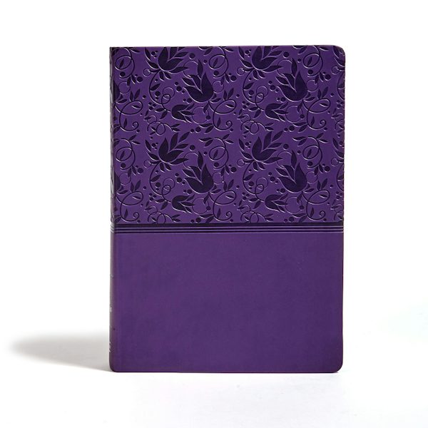 Cover image for KJV Super Giant Print Reference Bible, Purple Leathertouch, isbn: 9781535954266