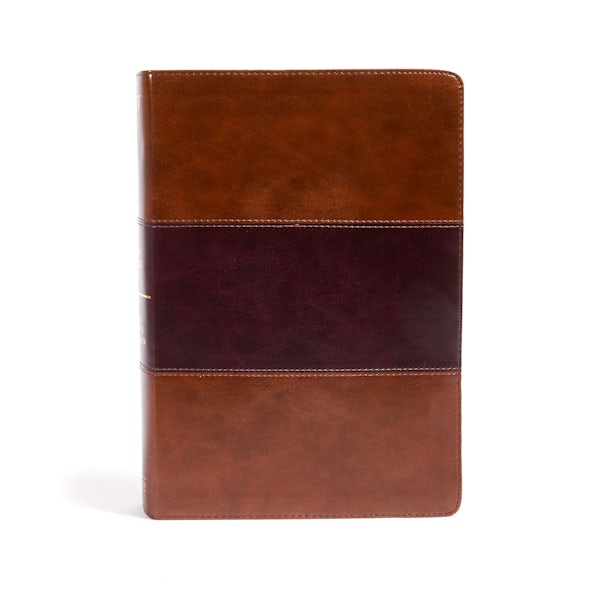Cover image for KJV Super Giant Print Reference Bible, Charcoal Leathertouch, Indexed, isbn: 9781535954549