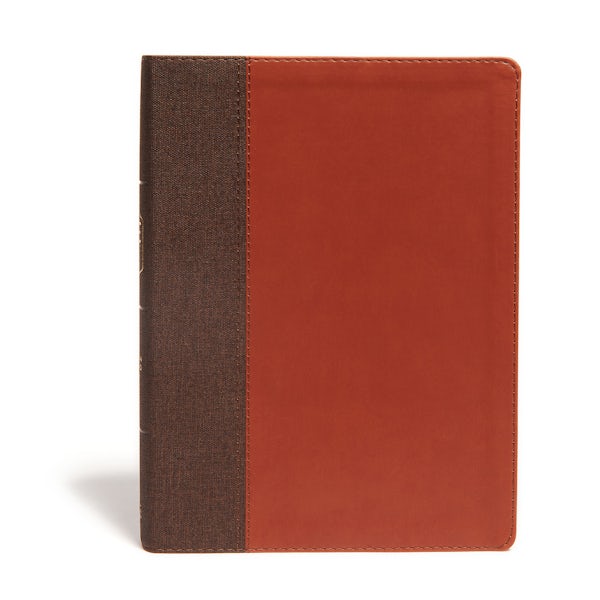 Cover image for CSB Life Essentials Study Bible, Brown Leathertouch, isbn: 9781535956468
