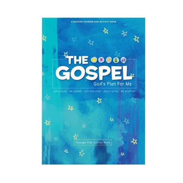 Cover image for The Gospel: God's Plan for Me - Younger Kids Activity Book, isbn: 9781535962230