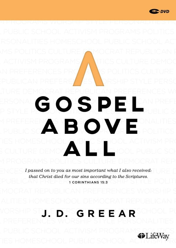 Cover image for Gospel Above All - DVD Set, isbn: 9781535962452