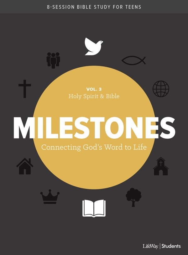 Cover image for Milestones: Volume 3 - Holy Spirit & Bible, isbn: 9781535965859