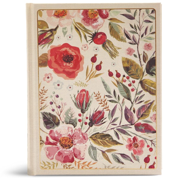 Cover image for CSB Notetaking Bible, Floral Cloth-Over-Board, isbn: 9781535970105