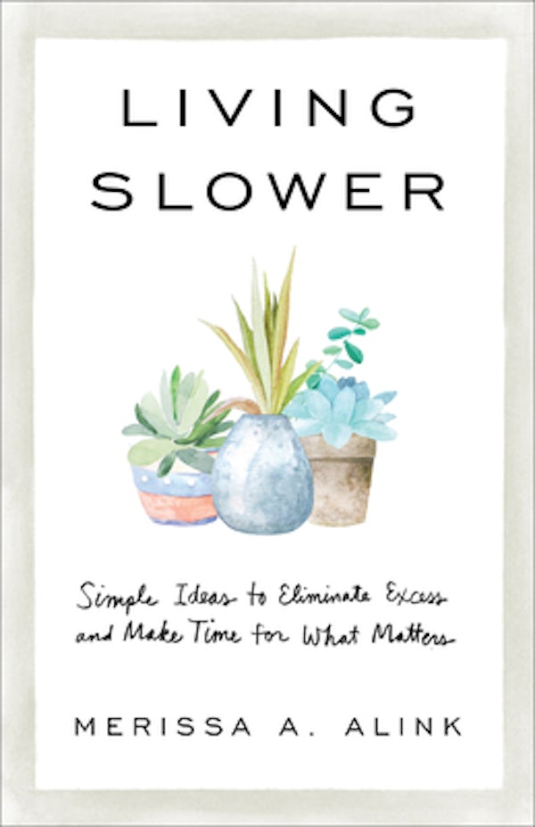 Cover image for Living Slower, isbn: 9781540901637