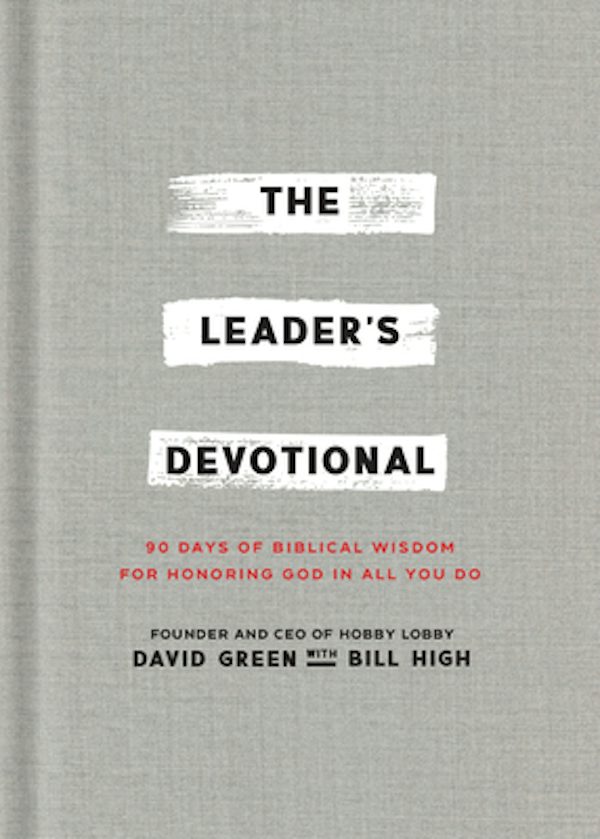 Cover image for The Leader's Devotional, isbn: 9781540903990