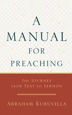 Cover image for Manual for Preaching, isbn: 9781540962379
