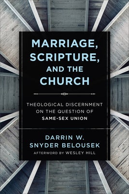 Cover image for Marriage, Scripture, and the Church, isbn: 9781540964403