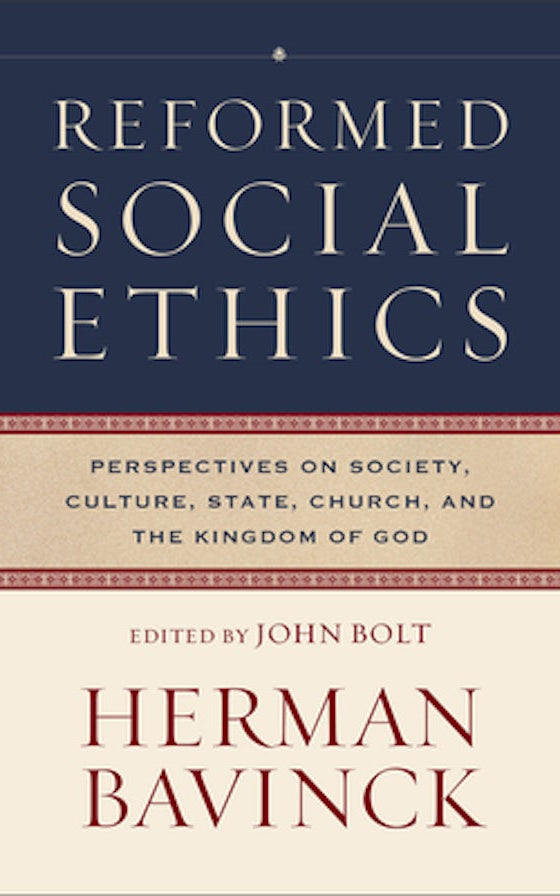 Cover image for Reformed Social Ethics, isbn: 9781540968128