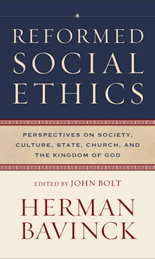Cover image for Reformed Social Ethics, isbn: 9781540968128