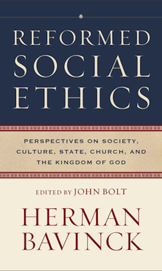 Cover image for Reformed Social Ethics, isbn: 9781540968128