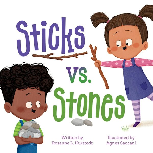 Cover image for Sticks vs. Stones, isbn: 9781546003946