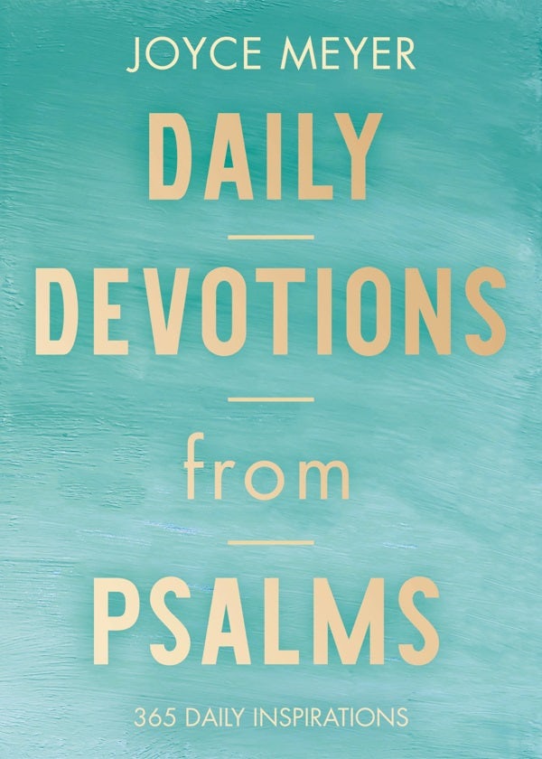 Cover image for Daily Devotions from Psalms, isbn: 9781546016168