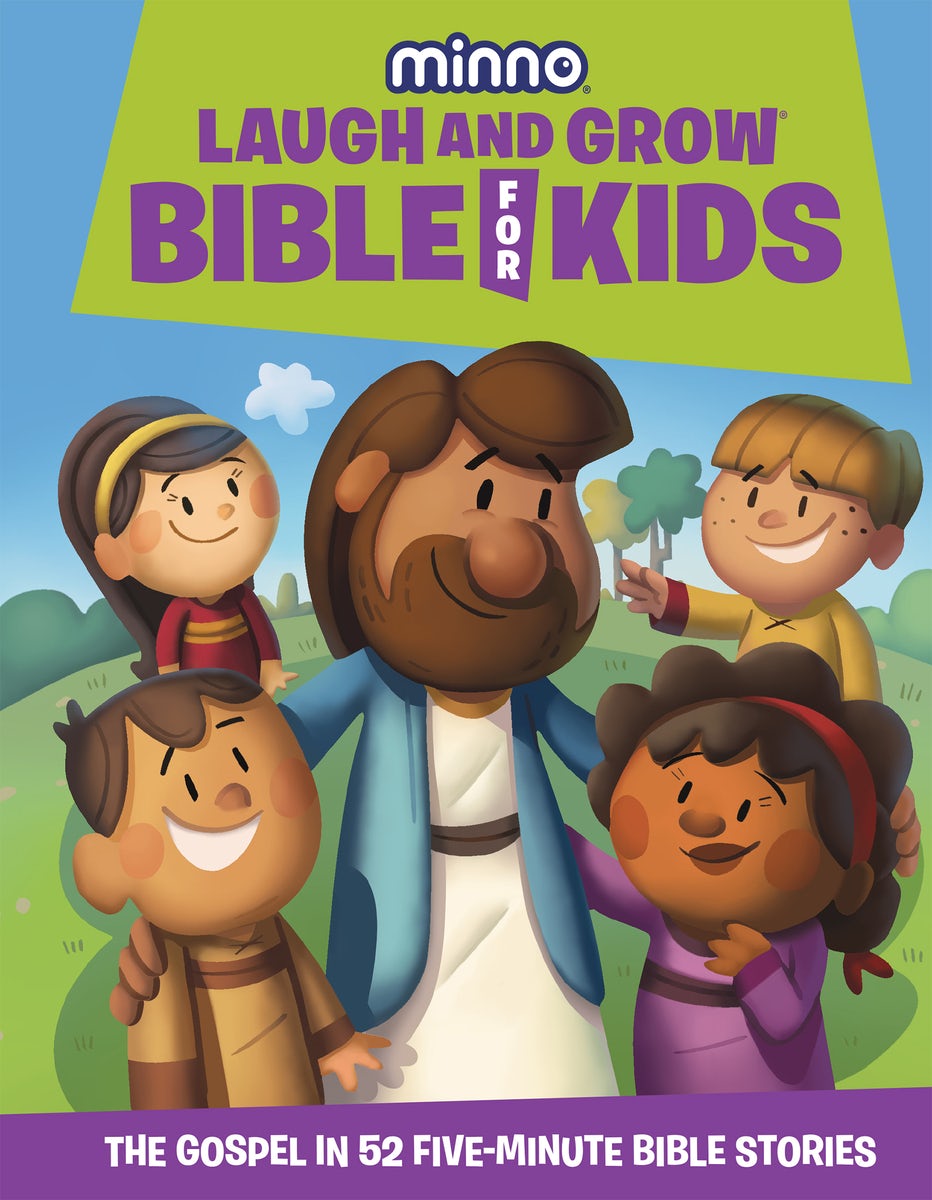Cover image for Laugh and Grow Bible for Kids, isbn: 9781546017455
