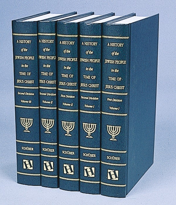 Cover image for A History of the Jewish People in the Time of Jesus Christ 5-Volume Set, isbn: 9781565630499