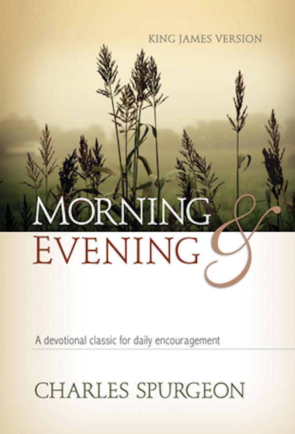 Cover image for Morning and Evening, isbn: 9781565638068