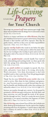 Cover image for Life-Giving Prayers for Your Church 50-Pack, isbn: 9781576839119