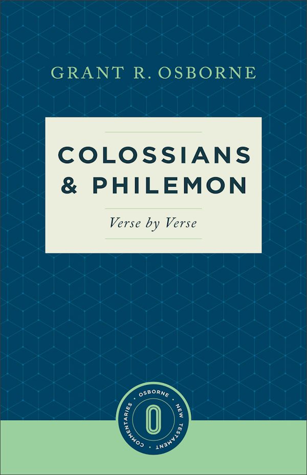 Cover image for Colossians & Philemon Verse by Verse, isbn: 9781577997368