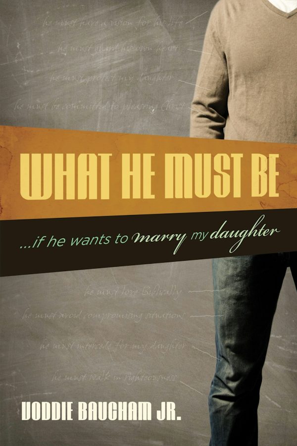 Cover image for What He Must Be, isbn: 9781581349306