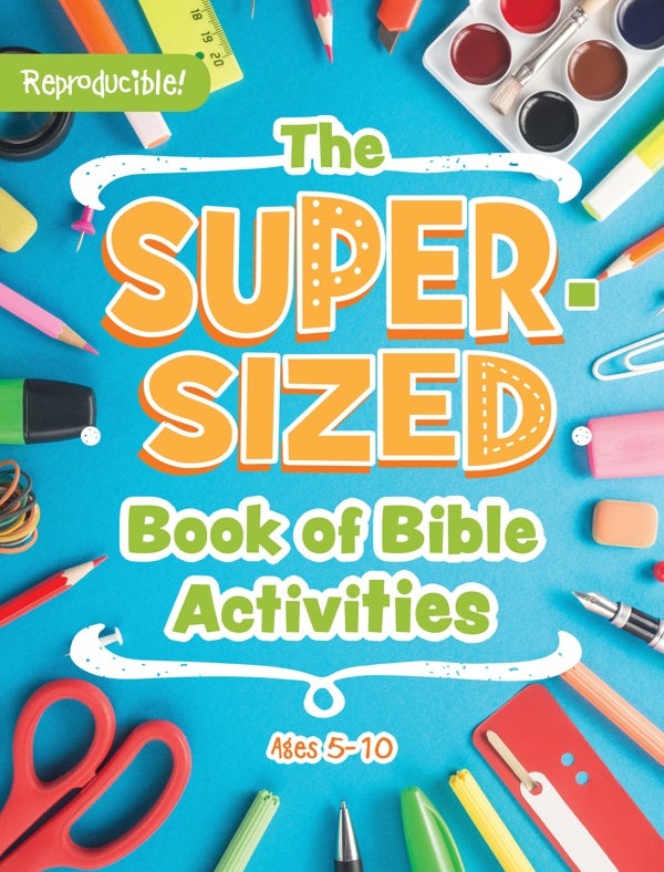 Cover image for The Super-Sized Book of Bible Activities, isbn: 9781584111559