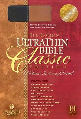 Cover image for Ultrathin Reference Bible-Hcsb-Classic, isbn: 9781586401160