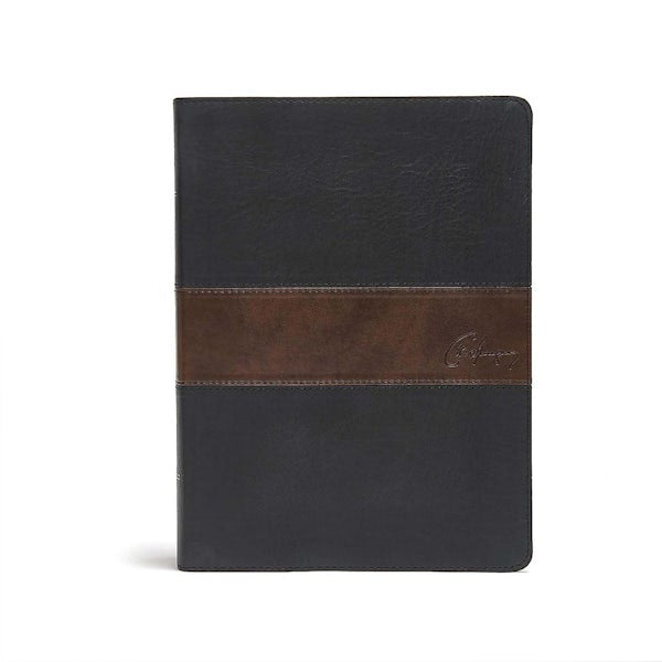 Cover image for CSB Spurgeon Study Bible, Black/Brown Leathertouch(r), isbn: 9781586409722