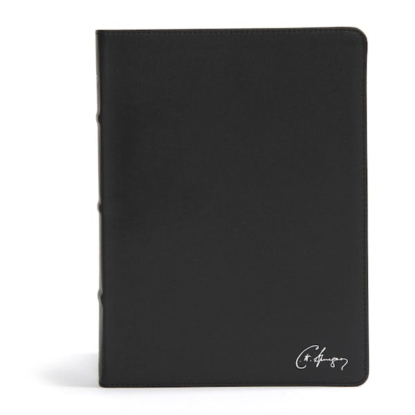 Cover image for CSB Spurgeon Study Bible, Black Genuine Leather, Indexed, isbn: 9781586409753
