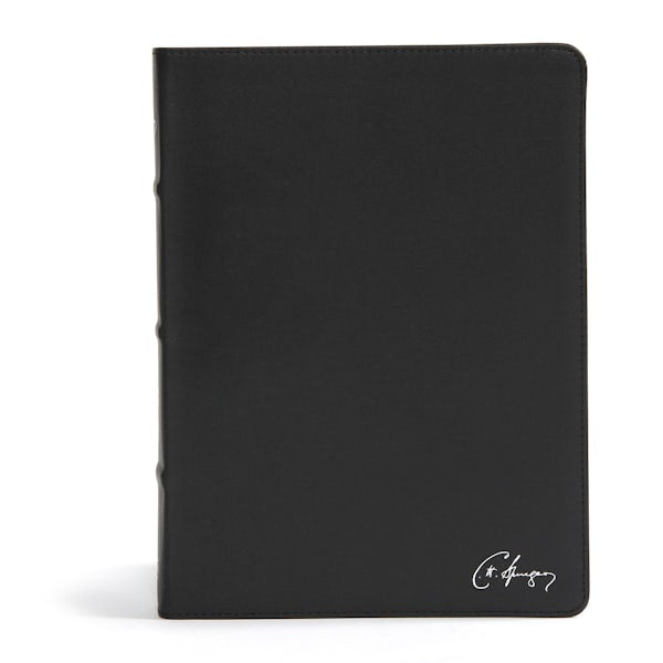 Cover image for CSB Spurgeon Study Bible, Black Genuine Leather, Indexed, isbn: 9781586409753